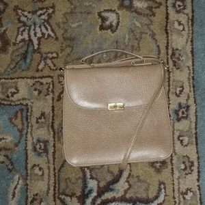 Vintage Mark Cross Calfskin Hand/Crossbody Bag